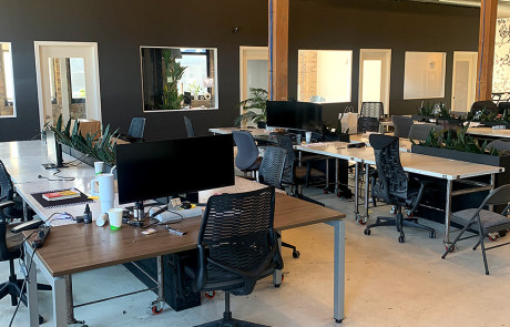 Great loft office space in Chicago. Perfect for companies looking for creative, brick and timber office space.