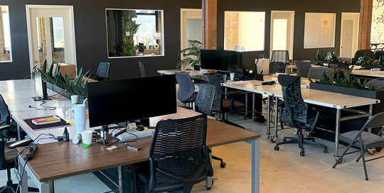 Great loft office space in Chicago. Perfect for companies looking for creative, brick and timber office space.
